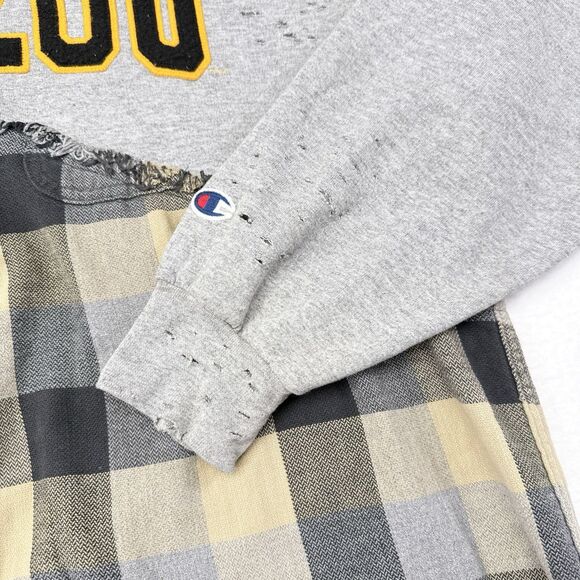 Missouri Tigers Sweatshirt XL Mizzou Hoodie Distressed Grunge Furst Of A Kind‎ - Picture 4 of 9